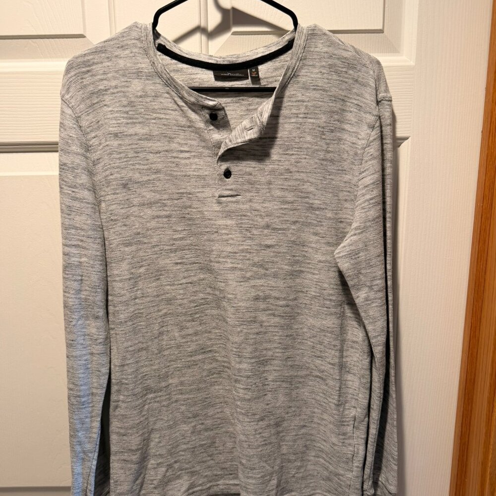Light Gray Marc Anthony Long Sleeve